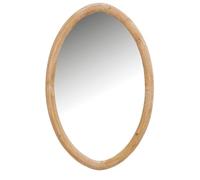 AUBRY GASPARD Miroir Ovale en Bois Naturel