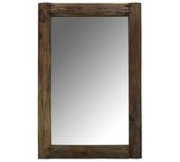 AUBRY GASPARD Miroir rectangulaire en Bois recyclé Rustique Rectangle