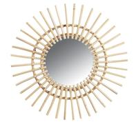 Miroir Rotin Soleil Multicolore