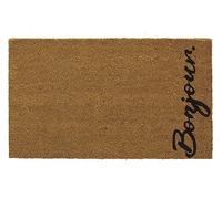 AUBRY GASPARD Paillasson Coco intérieur extérieur 75 x 45 cm Bonjour