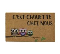 AUBRY GASPARD Paillasson Coco intérieur extérieur 75 x 45 cm C'est Chouette chez Nous