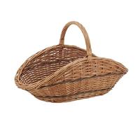 Panier à bûches en osier buff