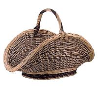 AUBRY GASPARD Panier à bûches en Osier Buff et Brut