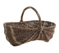Aubry Gaspard - Panier bourguignon en osier 35 x 25 x 11-23 cm marron G