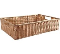 Panière en rotin synthétique avec passe-main Longueur 60cm