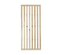AUBRY GASPARD - Panneau Latte de Pin - Pin Naturel - Horizontal ou Vertical - Dimensions 140x60x2 cm - Poids 5,5 kg - Élément Décoratif Polyvalent Intérieur - Idéal Séparation d'Espace