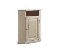 AUBRY GASPARD Petit Meuble d'angle en Bois Brut