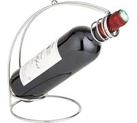 Porte-bouteille verseur chromé