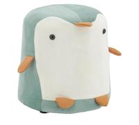 AUBRY GASPARD Pouf Pingouin en Velours