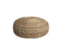 AUBRY GASPARD Pouf Rond en jonc de mer
