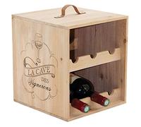 AUBRY GASPARD Range-bouteilles 6 bouteilles en bois