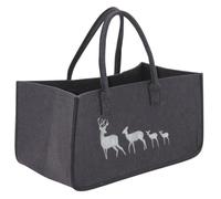Sac à bûches en Feutrine 50 x 25 cm