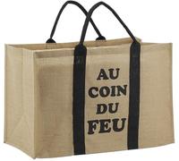 AUBRY GASPARD Sac à bûches en Jute