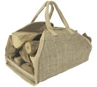 Sac à bûches en Toile de Jute renforcée