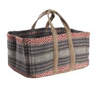 AubryGaspard Sac à bûches en Jute coloré