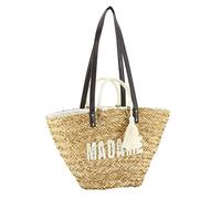 Aubry Gaspard - Sac en jonc Madame beige