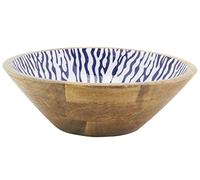 Saladier corbeille en manguier et résine Diamètre 30 cm