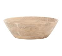 AUBRY GASPARD - Saladier en Bois d'Acacia Naturel - Ø 30 cm x Hauteur 10 cm - Finition Naturelle - Fabrication Artisanale - Adapté au Contact Alimentaire - Élégant pour Cuisine et Arts de la Table