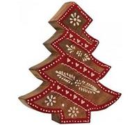 Aubry Gaspard - Sapin en manguier rouge et blanc Rouge G