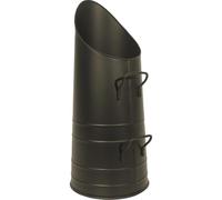 Seau à Cendre en métal Noir