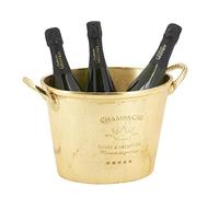 Seau à champagne doré