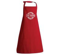 AUBRY GASPARD - Tablier Cuisine Brodé - Fait Main - 100% Coton - Taille Ajustable - Protection Optimale - Design Élégant et Pratique - Lavable Machine - Idéal Cuisinier Amateur ou Pro