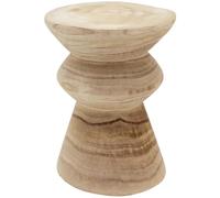 AUBRY GASPARD Tabouret en Bois Paulownia Pion Naturel