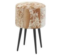 AUBRY GASPARD Tabouret en Peau de Vache