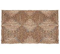 AUBRY GASPARD Tapis rectangulaire en jonc tressé 90 x 60 cm