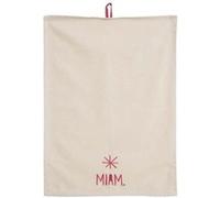 Aubry Gaspard - Torchon de cuisine en coton Miam (Lot de 6) NC G