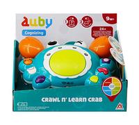 auby Crawl n' Learn bébé Crabe, Jouets sensoriels avec Musique, Cadeaux d'anniversaire pour Enfants à partir de 9 Mois, EC461145