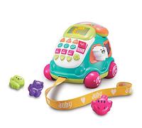 Auby Ma Voiture Téléphone Multi-activités - Jouet Bebe 9 10 11 12 Mois，Jouet Enfant 1 2 3 4 Ans Garcon Fille