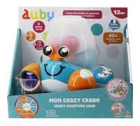 AUBY - Mon Crazy Crabe - Jouet avec Effets Sonores + Lumineux - Jouet 12 mois et+ G