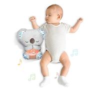 auby Soothe 'n' Cuddle Koala Plush Toy with 10 Lullabies, Lights and Rhythmic Breathing Movements, Gifts for Boys and Girls 0 1 2 3 4 5 Years Old FR461553