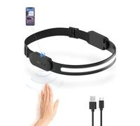 Aucaer Lampe Frontale Rechargeable,2024 Dernière Version IPX5 Pour Course à Pied Pêche Camping Lampe frontale (2 Pièces)