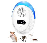 Aucaer Répulsif ultrasonique Contre Les parasites, Repousse efficacement Les Souris, moustiques, cafards, araignées, Mouches, Insectes, Chauves-Souris, Fourmis et Autres nuisibles et rongeurs(4 Pcs)