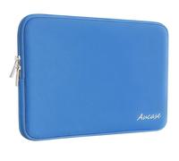 Aucase Housse de Protection en Cuir pour Ordinateur Portable 13", 13,3", 14", Résistante à l'eau, Sac de Protection Bouffant pour MacBook Pro 14 MacBook Air 13"/HP/Lenovo/Acer/ASUS/Dell Chromebook
