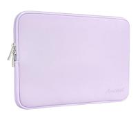 Aucase Housse de Protection en Cuir pour Ordinateur Portable 15", 15,6", 16", Résistante à l'eau, Sac de Protection Bouffant pour MacBook Pro 16 MacBook Pro 15"/HP/Lenovo/Acer/ASUS/Dell Chromebook