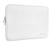 Aucase Housse de protection en cuir pour ordinateur portable 15" et 15,6", résistante à l'eau, pour MacBook Air 15"/MacBook Pro 16"/HP/Lenovo/Acer/ASUS/DELL Chromebook Matebook 15,6"