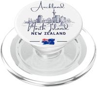 Auckland Drapeau Paysage Urbain Nouvelle-Zélande PopSockets PopGrip pour MagSafe