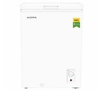 AUCMA 141 L Congélateur Coffre Convertible, Réfrigérateur & Congélateur Réversible, Mini Congélateur Profond Ouverture par le Haut, Classe Énergétique E, Fonctionnement Silencieux, Thermostat à 7 Nive
