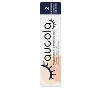 Aucola Coloration pour sourcils et cils, 8 nuances éclatantes, miscible, couvrance intense, tenue jusqu'à 6 semaines, consistance crémeuse, volume (2 bleu-noir, 15 ml)