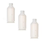 Aucomptoirdesflacons 3 Flacons bidon gradués PEBD 1 L avec bouchon