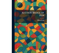 Auction Bridge of 1924