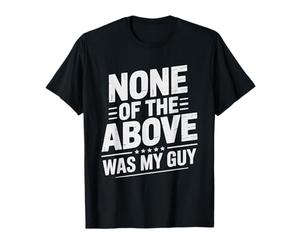Aucun des Deux Humour Electoral T-Shirt
