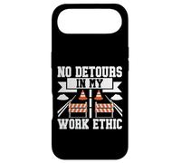 Aucun détour dans Mon Travail Ethic Road Builder Coque pour iPhone Air