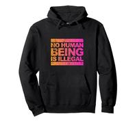 Aucun être humain n'est illégal - L'original (édition vintage) Sweat à Capuche
