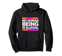 Aucun être humain n'est illégal - L'original Sweat à Capuche