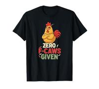 Aucun F-caws n'a été donné - Funny Rooster T-Shirt