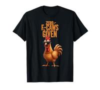 Aucun F-caws n'a été donné - Funny Rooster T-Shirt